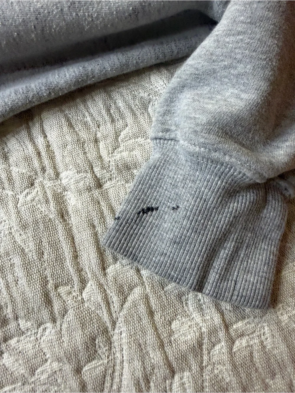 The North Face Men's Gray Logo Hoodie - Size Small